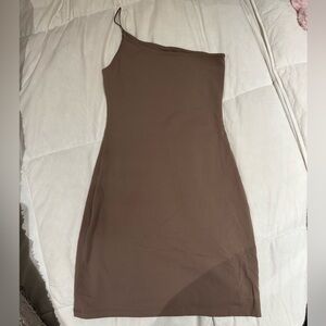 Aritzia Contour One Shoulder Dress